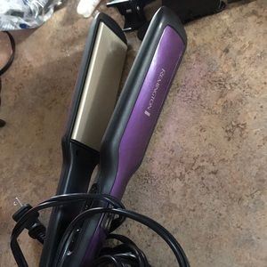 Remington never used hair straightener